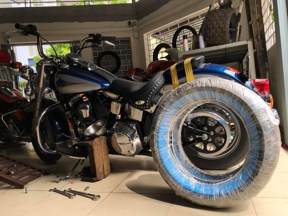 Lop Avon Cobra cho Harley Davidson - 5