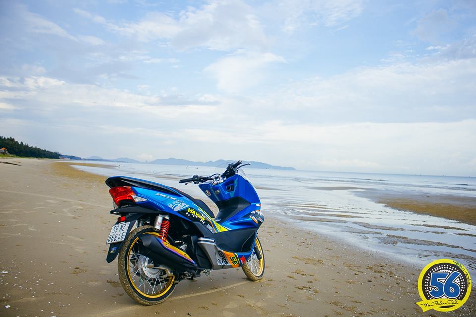 Mot ngay nang that dep cho ta ngam nhin PCX do Ca Map Lai len bo - 9