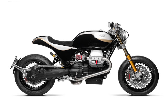Moto Guzzi Bellagio ban do mang ten The Phoenix den tu South Garage - 6