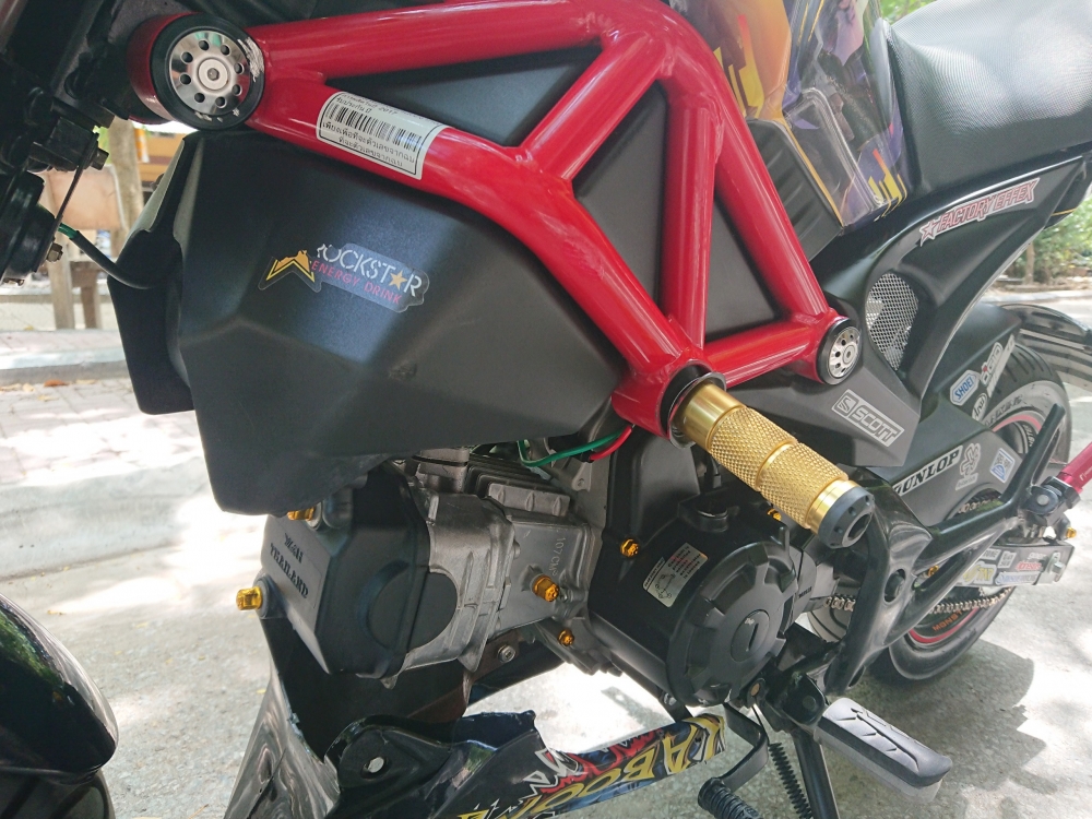 Rao ban Ducati Monster mini 110 chinh chu 2018 do tam huyet chat lu - 3