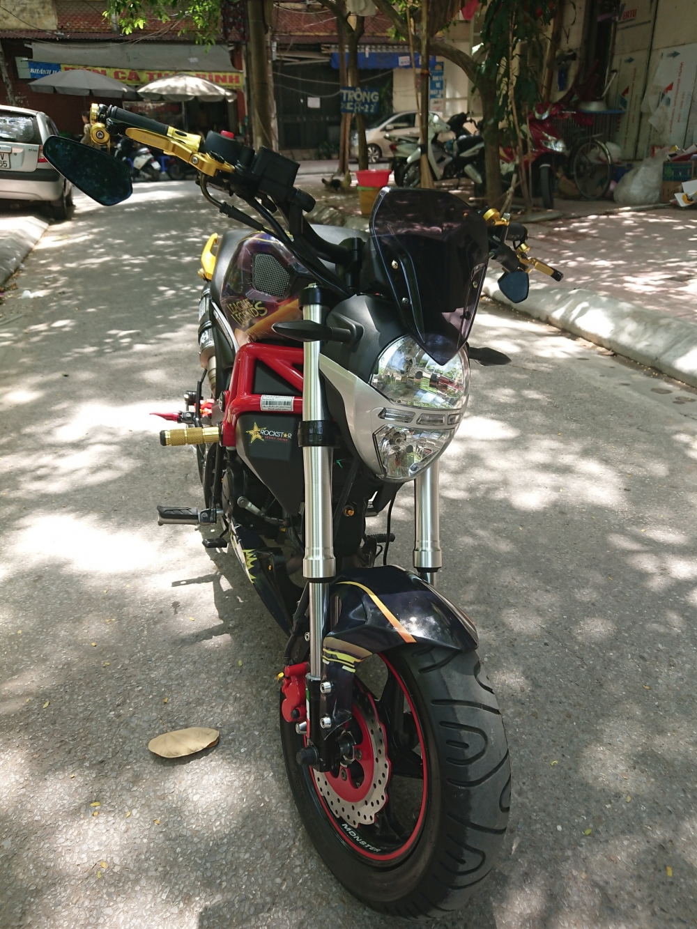 Rao ban Ducati Monster mini 110 chinh chu 2018 do tam huyet chat lu - 4
