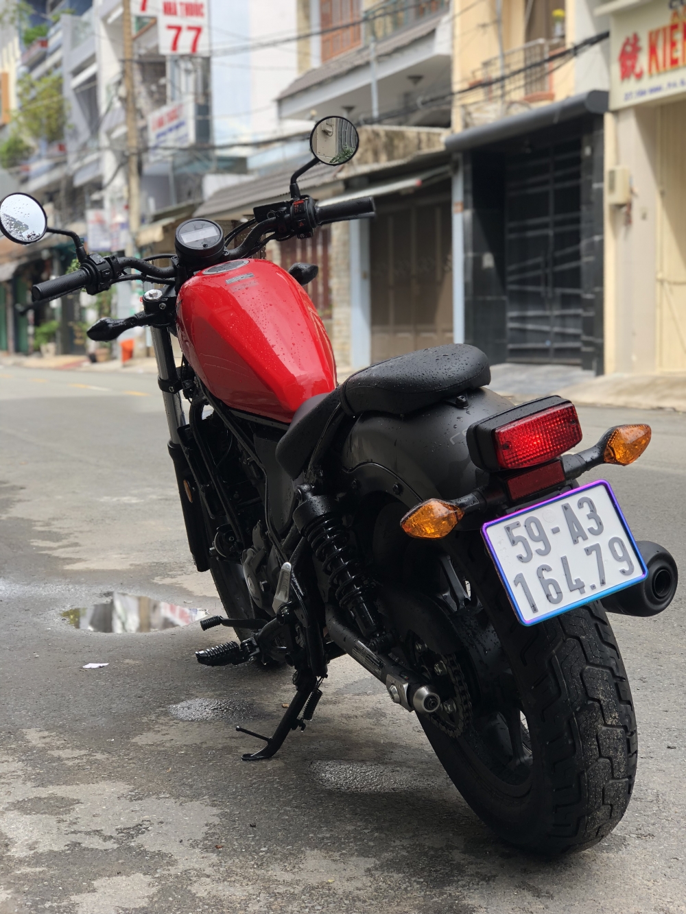 __Can ban Honda Rebel 300 ABS date 2018 mau do odo 400km moi bam bien so dep xong ban luon - 8