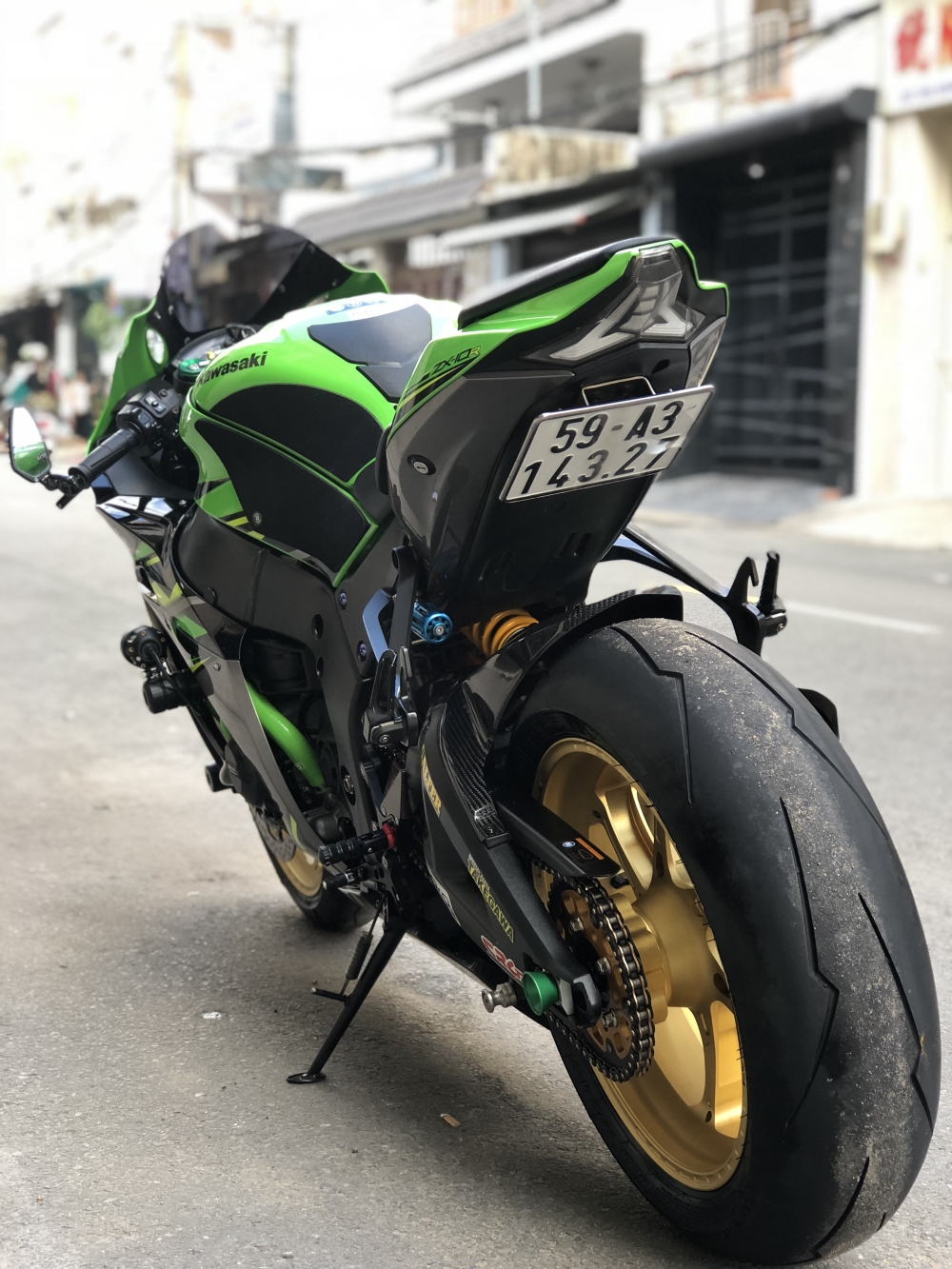 _Can Ban Kawasaki Ninja ZX10R ABS date 2018 xe chau au chia khoa hiss HQCN odo 2500km vo mo do - 7