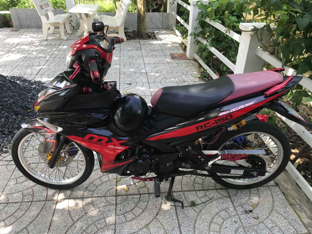 Ex150 2019 đỏ đen lên mâm 8 cây màu bạc cực chất YouTube #45 Ex150 2019 đỏ đen lên mâm 8 cây màu bạc cực chất YouTube
