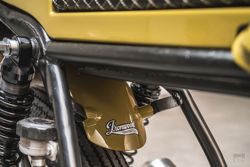 Honda CB750 ban do Cafe Racer tuyet voi den tu Ironwood - 7