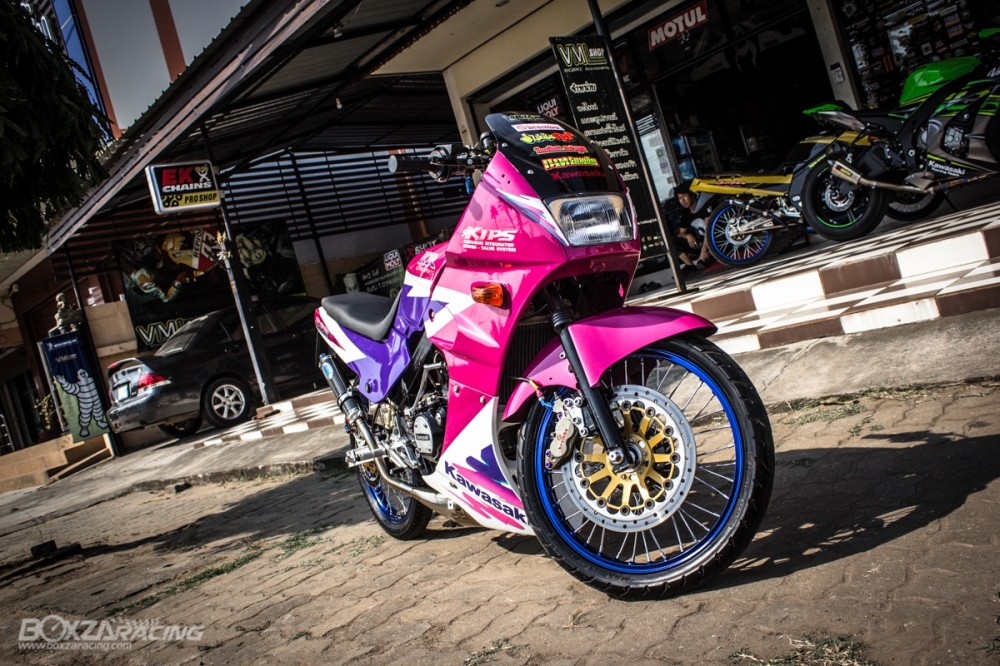 Kawasaki KR150 Pink Candy ban do dam chat choi nguoi Thai