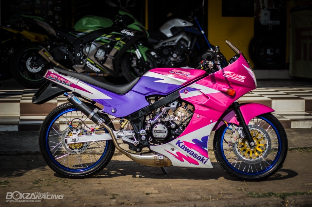 Kawasaki KR150 Pink Candy ban do dam chat choi nguoi Thai - 13
