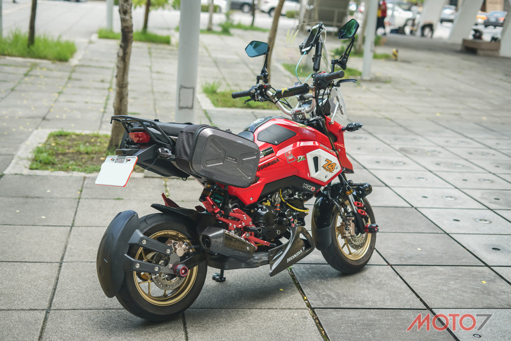 Msx 125 Độ Phong Cách Touring Mang Bóng Hình Người Anh Ducati Hypermotard |  2Banh.Vn