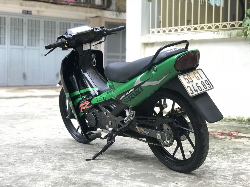 Suzuki Xipo Satria 120cc màu xanh 6 số mới dọn bao chất | 2banh.vn