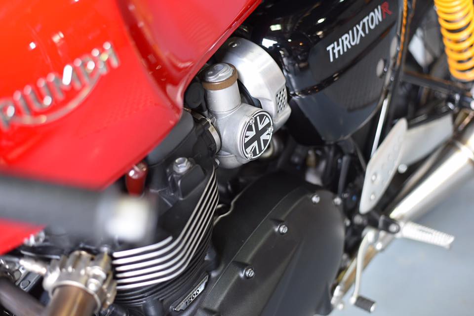 Triumph Thruxton R hoan hao sau loat nang cap tai Garage M - 7