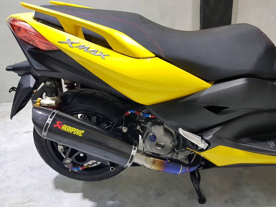 Yamaha XMax 300 ban nang cap tron goi tai NBB Racing - 16