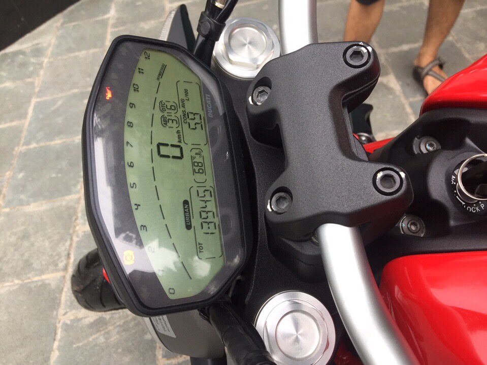 __Can Ban Ducati Monster 821 ABS date 2015 odo 13000km HQCN xe ken dep nhu xe thung ngay chu - 6