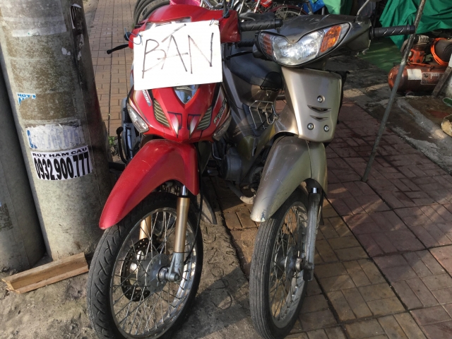 Can tien ban gap xe Honda Wave