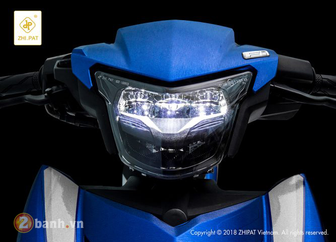 Den pha LED 2 tang Yamaha Exciter 150 Sporty 2019 moi - 2