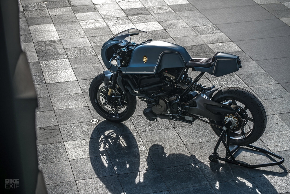 Ducati Monster 1200 S do cafe racer theo phong cach Sportclassic - 4