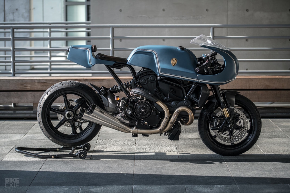 Ducati Monster 1200 S do cafe racer theo phong cach Sportclassic - 10