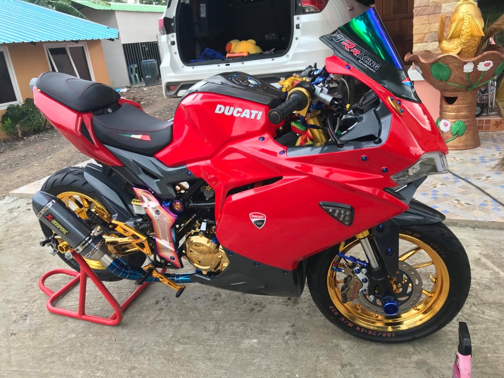 Môtô Thái 2020 GPX Demon 150 GR FI đẹp như Ducati giá chỉ 4978 triệu đồng   Xe máy  Việt Giải Trí