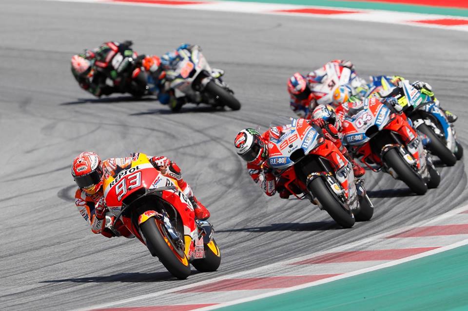MotoGP 2018 Canh tranh khoc liet giua Ducati va Honda tai chang dua Ao