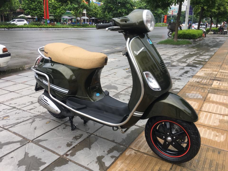 Vespa Lx 125 nhap y moi xanh reu nguyen ban 2k17 bien HN 29G1_76534 - 2
