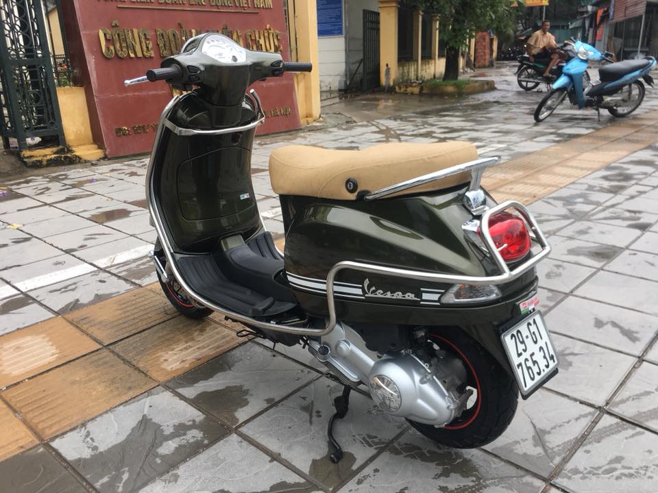 Vespa Lx 125 nhap y moi xanh reu nguyen ban 2k17 bien HN 29G1_76534 - 5