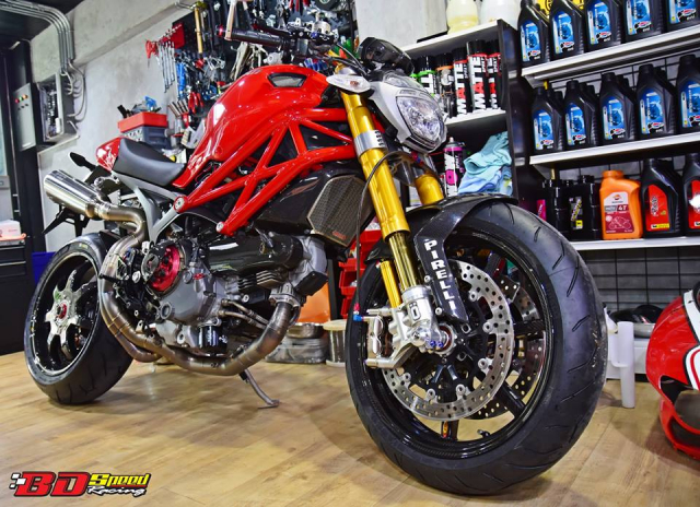 Ducati Monster 1100S do cuc chat voi dan chan khung - 12