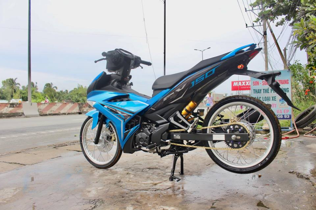 Exciter 150 do don nhe voi dan chan banh chi cuc dinh - 6