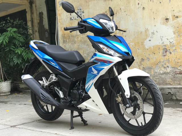 Honda Winner mau xanh trang 2018 bien dep 29H1 83068 qua moi - 6