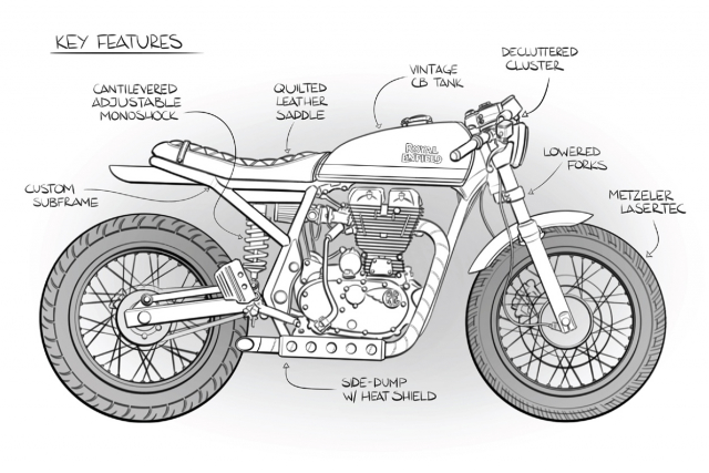 Royal Enfield Continental GT tuy chinh dac biet mang phong cach Cafe Racer - 3