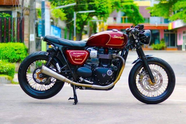 Triumph Street Twin 900 ve dep tinh te voi nhung nang cap day loi cuon - 3