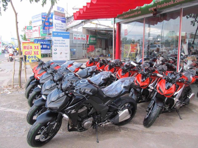 Chuyen thanh Ly Cac loai xe Kawasaki z1000 ABS Nhap khau 2018 Gia re Uy Tin Giao hang Toan Quoc - 8