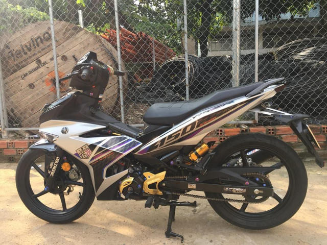 Exciter 150 do mang phong cach Y15zr dep nhat toi tung thay - 7