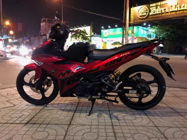 Exciter 150 do phong cach Jupiter MXKing Indonesia day an tuong - 3