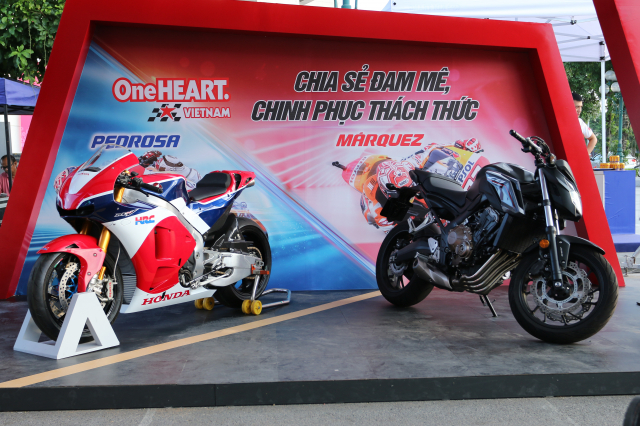 Honda Viet Nam mang chang cuoi giai dua MotoGP 2018 bung no tai thu do Ha Noi - 3