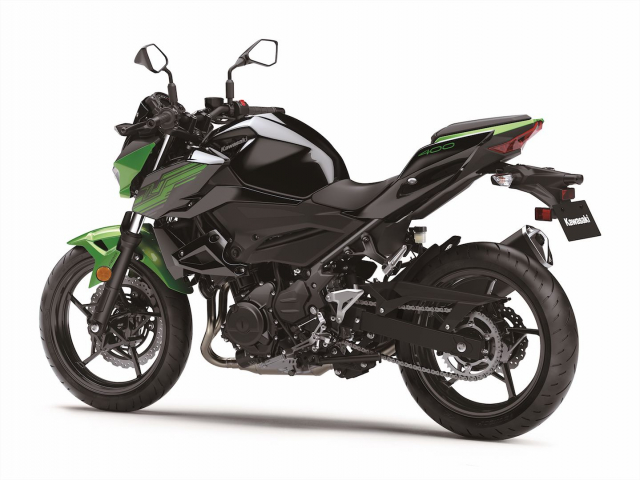 Z400 ABS 2019 mau Nakedbike hoan toan moi cua Kawasaki - 5