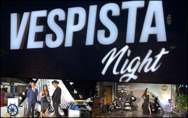 VESPISTA Night Dem trinh dien cac dong Vespa phien ban dac biet 2018