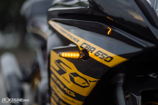 Honda CBR650F ban do the thao cua ong trum cua hang OR6D Carbon Sticker - 22