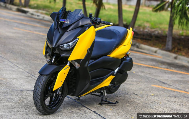 Yamaha XMax300 do full kieng voi dien mao Yellow Sporty cuc tuoi tan - 13