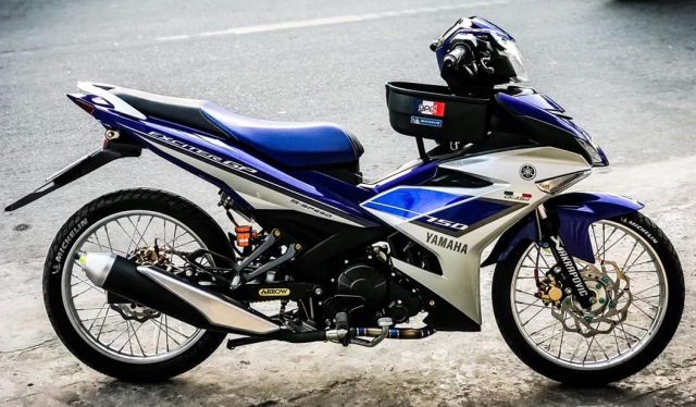 Exciter 150 do sieu ngau voi he thong xa thua huong tu Satria F150 - 3