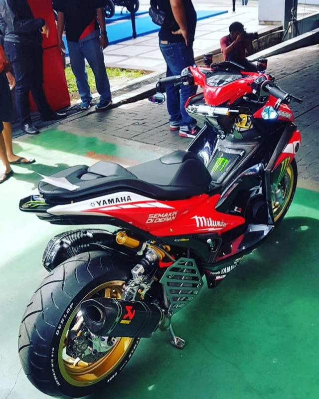 NVX 155 ban nang cap an tuong voi he thong phuoc mo phong Ducati - 3