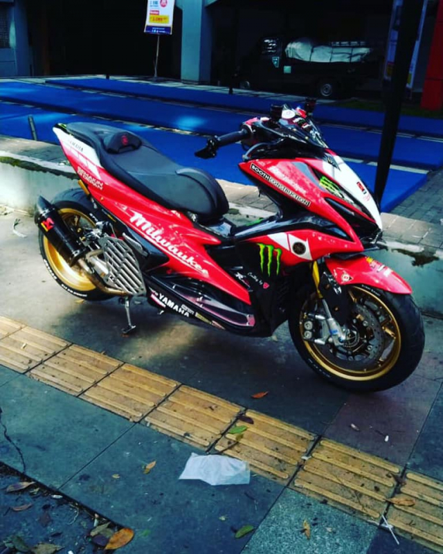 NVX 155 ban nang cap an tuong voi he thong phuoc mo phong Ducati - 7