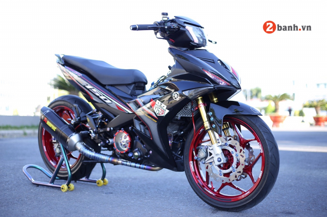 Exciter 150 do option do choi day buc pha cua biker Bac Lieu - 6