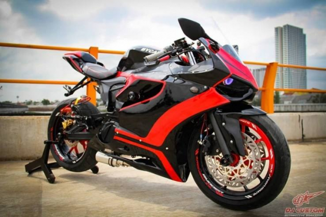 Yamaha FZS do kinh hon voi y tuong thanh hinh Ducati Panigale Custom - 3