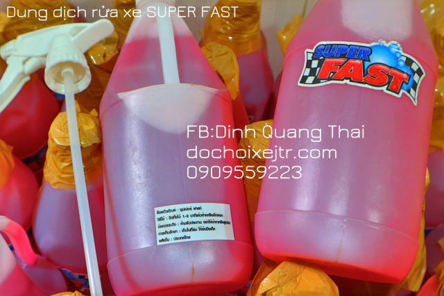 Dung dich rua xe SUPER FAST THAILAND - 2