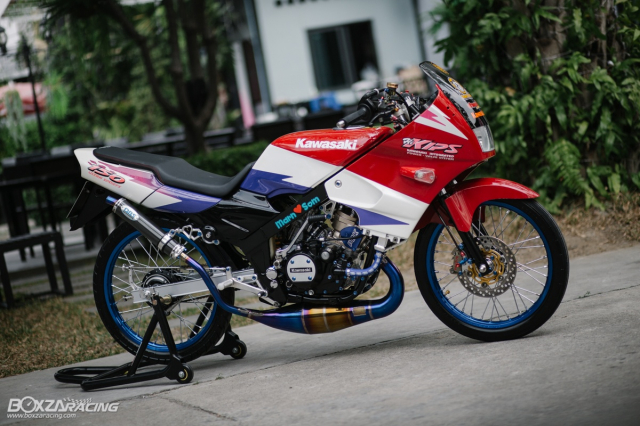 Kawasaki Kips 150 do buoc chan than toc cua biker nuoc Thai - 2