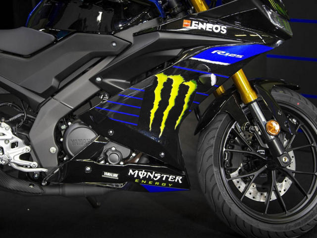 Lo dien Yamaha R125 2019 phien ban Monster Energy MotoGP - 3