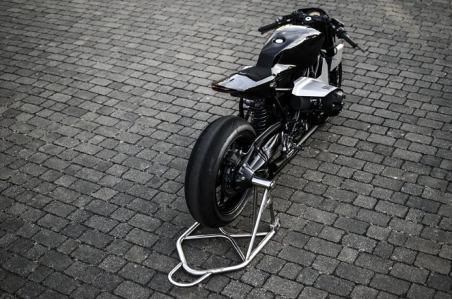 BMW RNineT do doc dao voi y tuong ket hop may bay vien tuong va Cafe Racer - 7