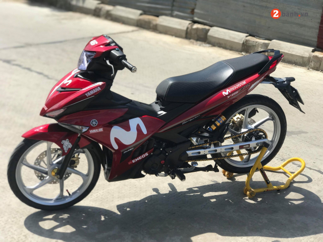 Exciter 150 do buc pha voi phong cach Movistar di kem dan chan 2 thi - 5