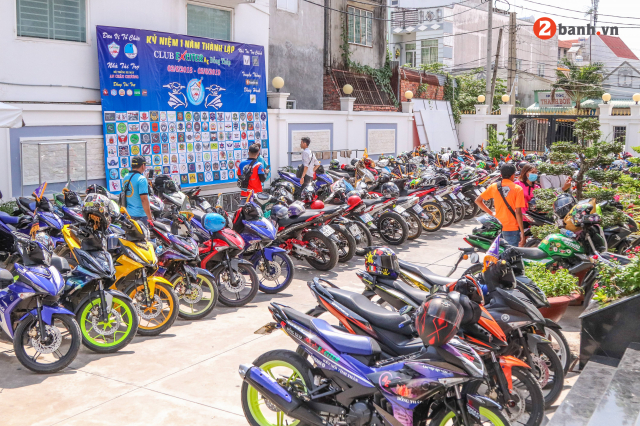 Gan 500 Biker do ve mien Tay khuay dong sinh nhat Club Exciter AE Dong Thap lan I - 5