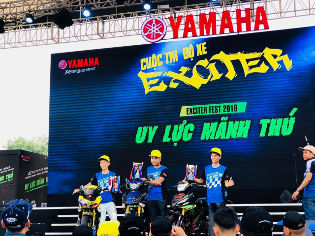 Lo dien chu nhan may man nhan duoc YZFR3 trong cuoc thi do xe Exciter Fest 2019 - 8
