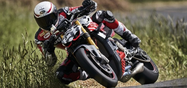 Video Ducati Streetfighter V4 boc lo suc manh truoc cuoc dua Pikes Peak 2019 - 3
